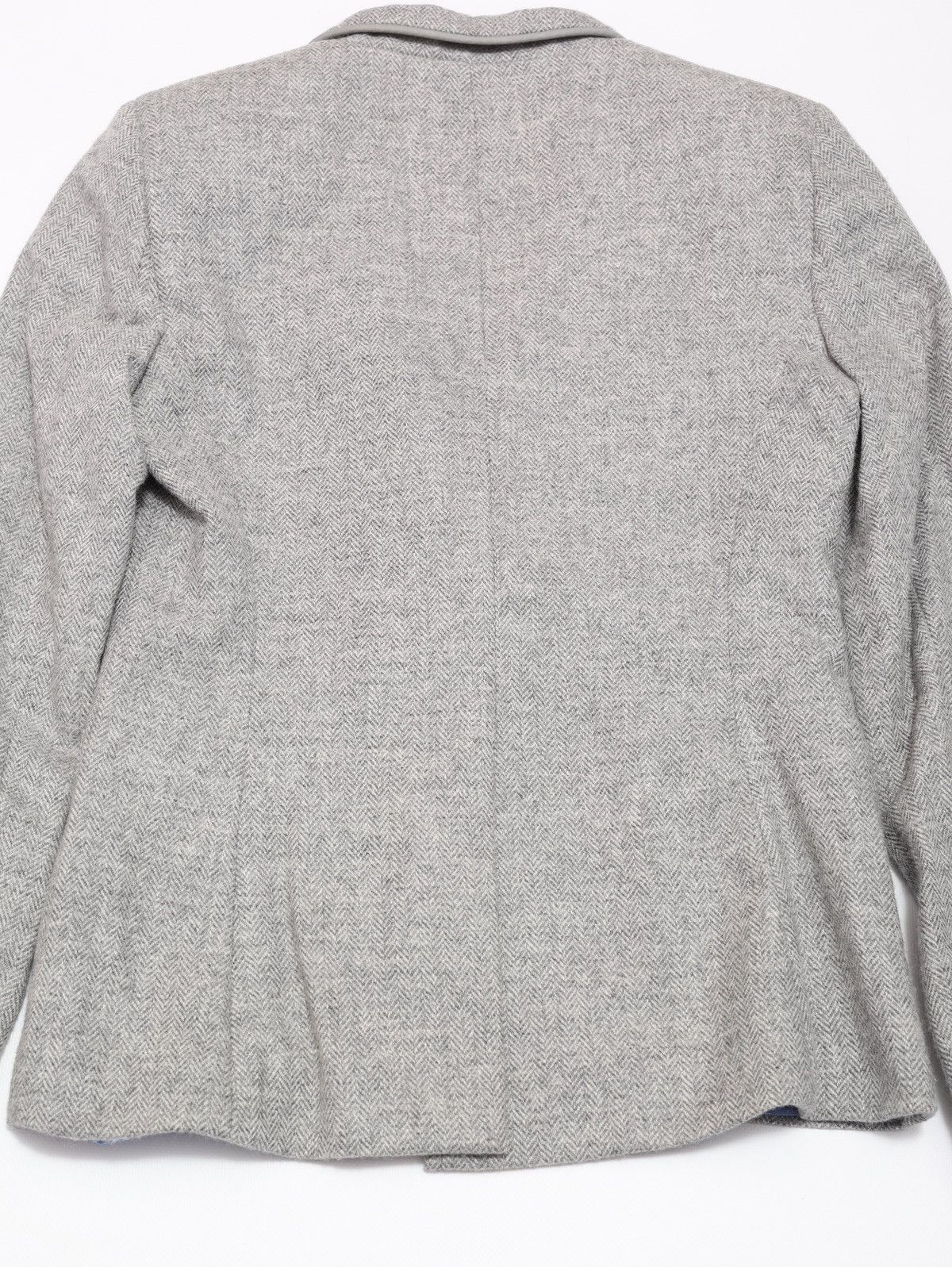 Johnstons Of Elgin Johnstons of Elgin Scotland Wool England Blazer Jacket Gray Size S / US 4 / IT 40 - 12 Thumbnail