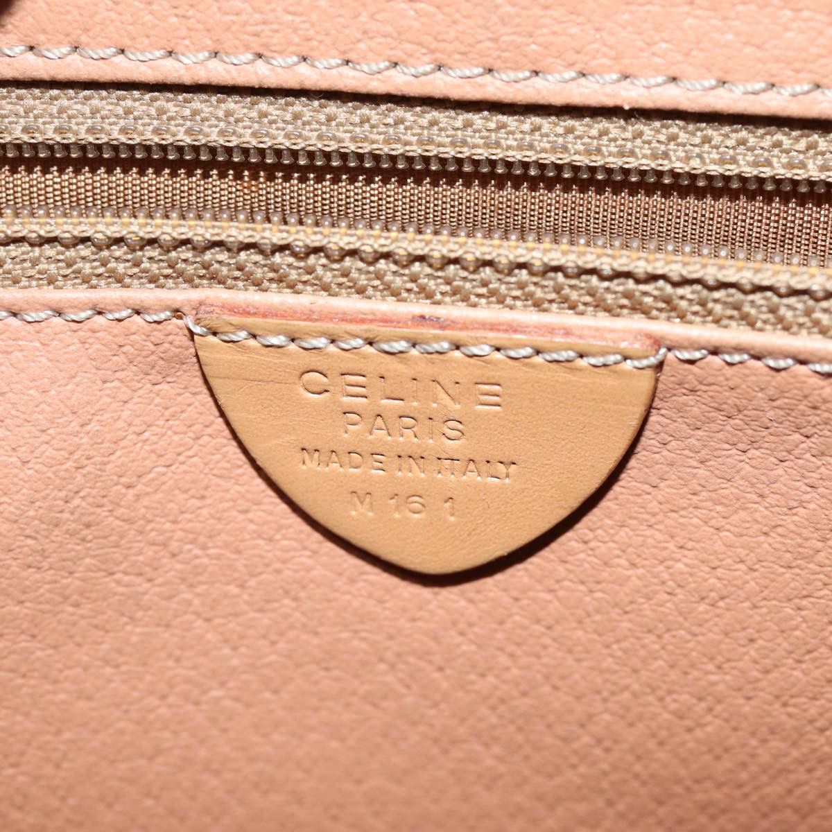 Celine CELINE Macadam Canvas Tote Bag Pvc Brown Size ONE SIZE - 12 Thumbnail