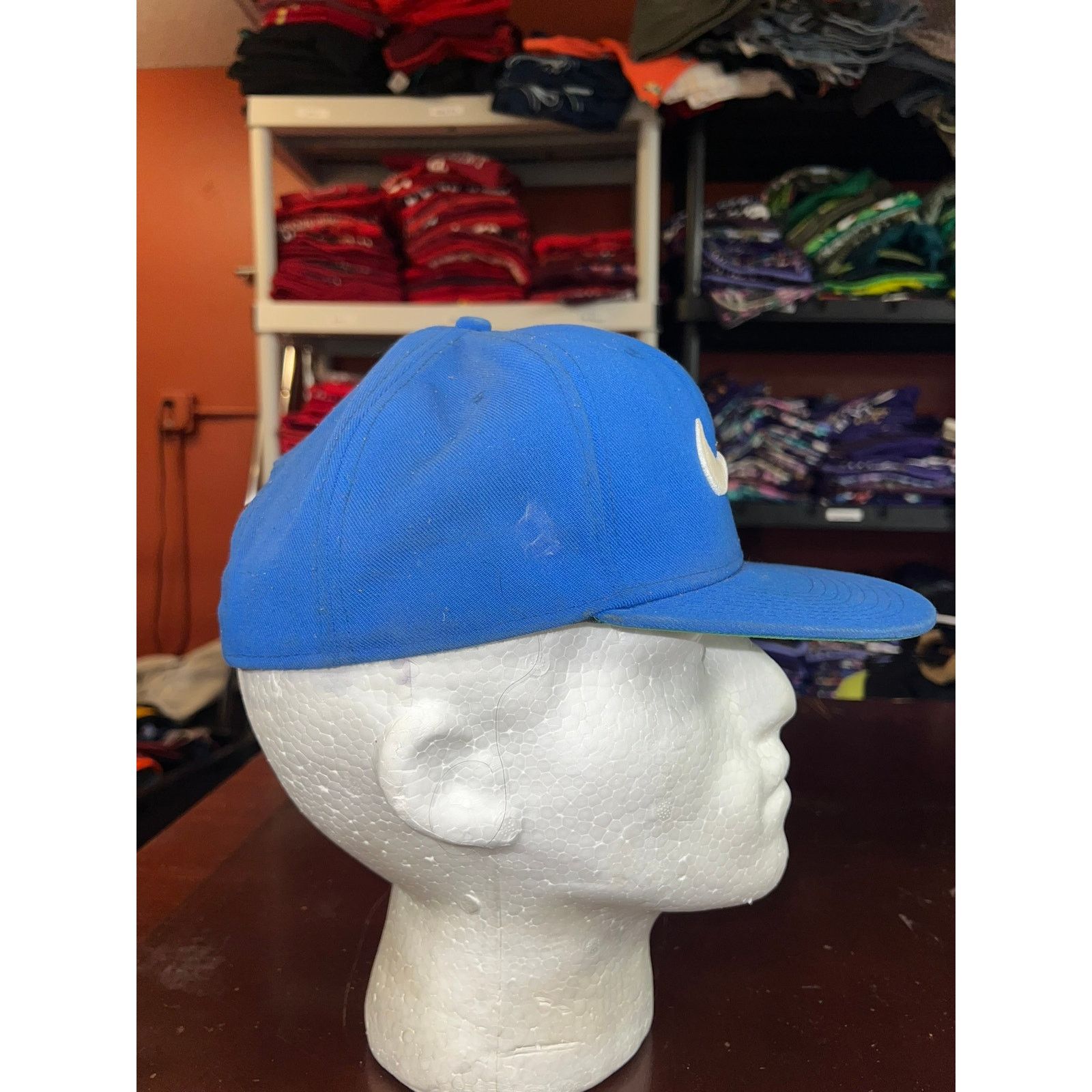 Nike Nike Blue Snapback Pro Dri Fit Baseball Royal Blue Snapback Size ONE SIZE - 5 Thumbnail