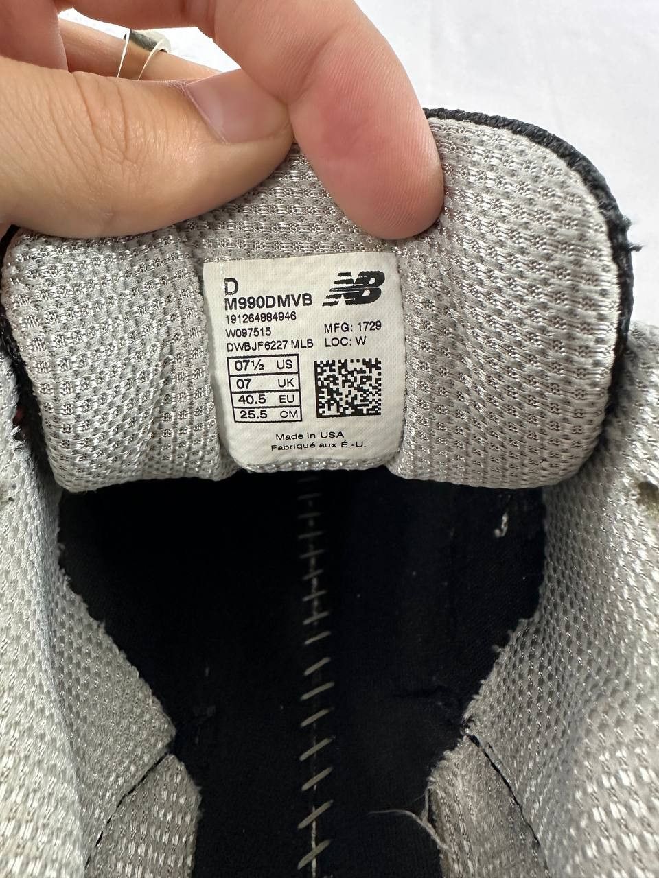 New Balance New Balance DTLR x 990v4 Made In USA 'DMV Size US 7.5 / EU 40-41 - 15 Thumbnail