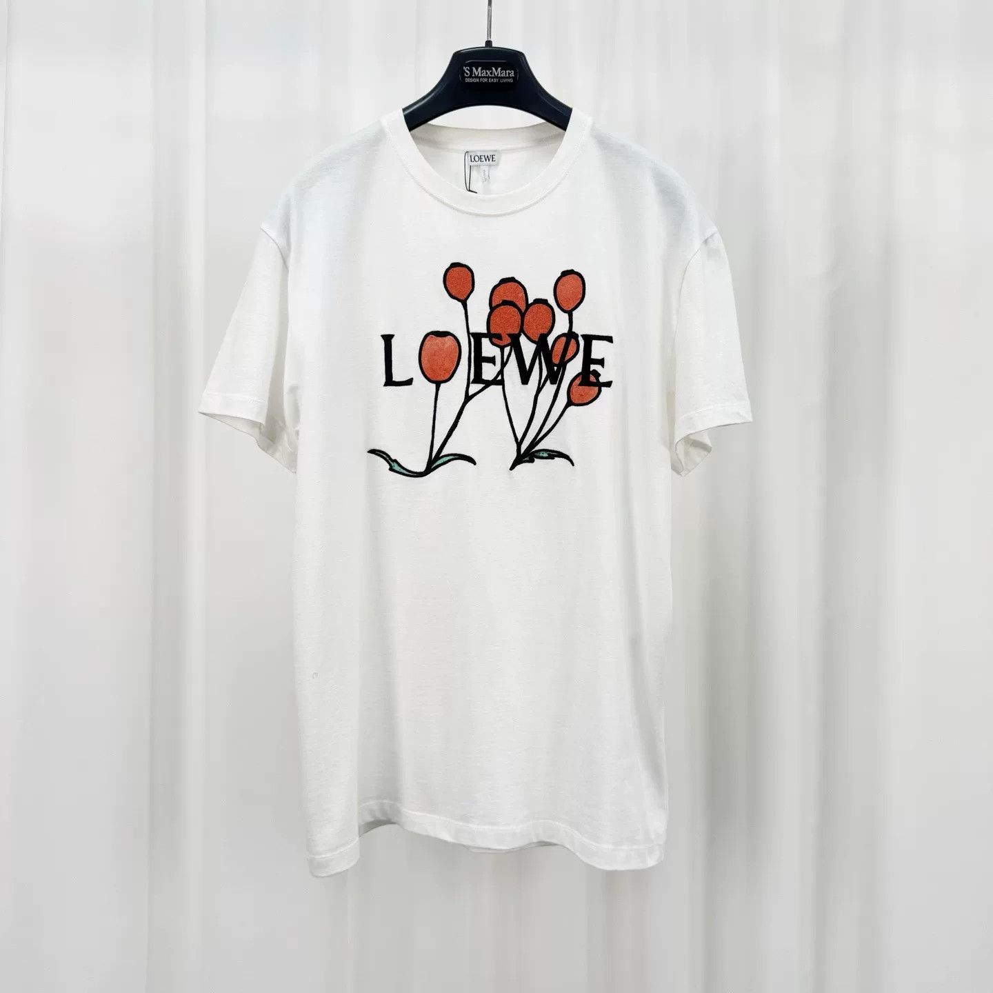 Loewe Loewe Embroidered Letter Short Sleeve Size XS / US 0-2 / IT 36-38 - 1 Thumbnail