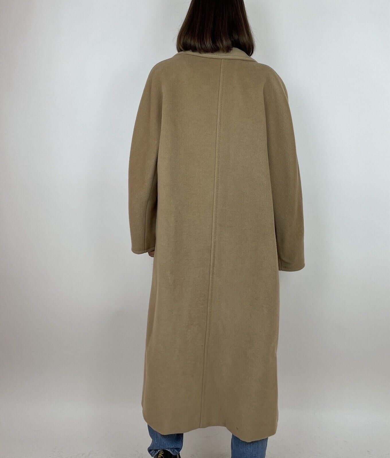 Max Mara Vintage Max Mara Iconic Camel Coat Double Breasted Cashmere Size S / US 4 / IT 40 - 7 Thumbnail