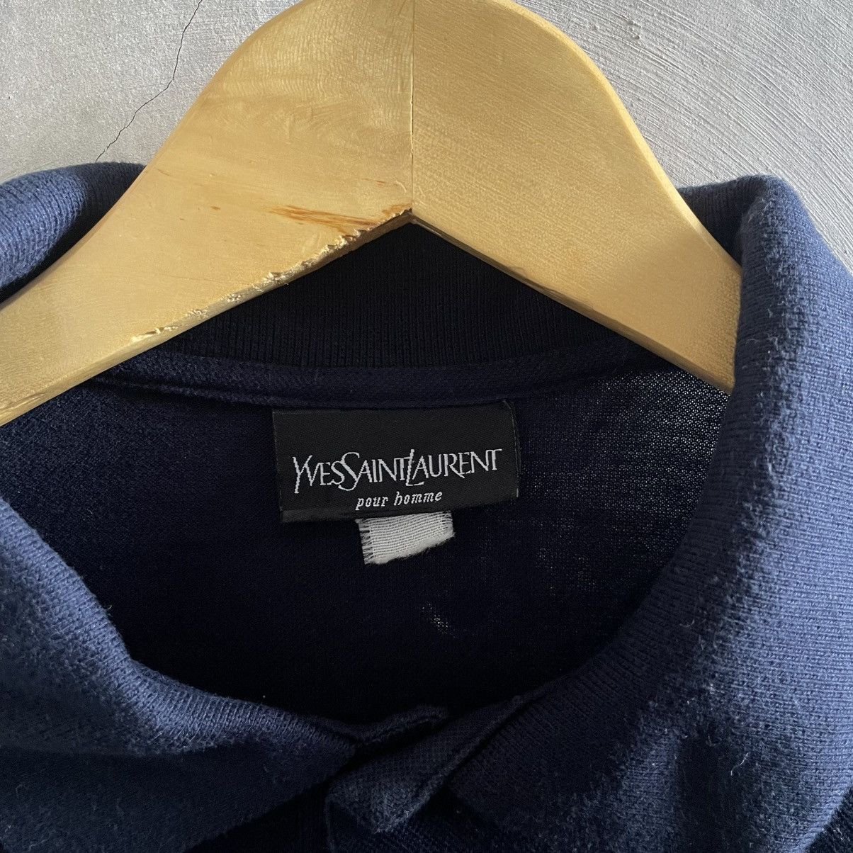 🔥YvesSaintLaurent pour homme embroidery logo shirt