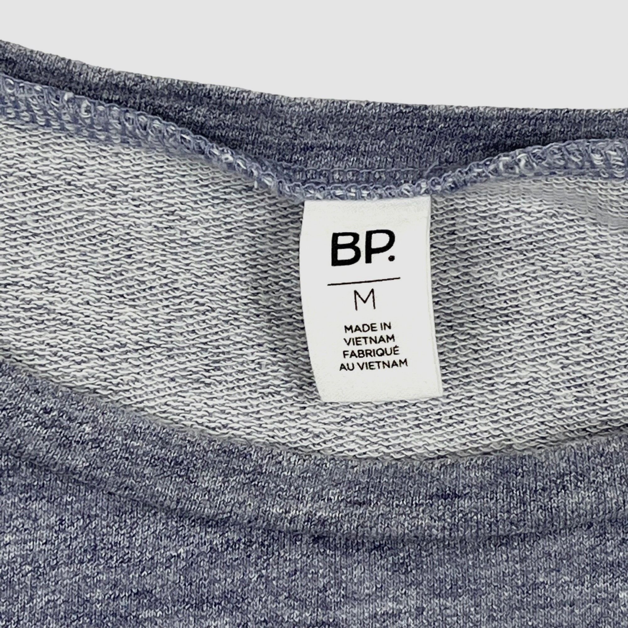 Other BP Women's Crew-Neck Top Sweatshirt Gray Bell Sleeve Pullove Size M / US 6-8 / IT 42-44 - 2 Thumbnail