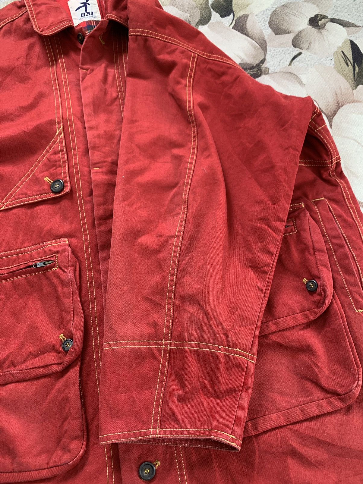 Hai Sporting Gear Hai Sporting Gear Multi Cargo Pockets Inner Tartan Jacket Size US M / EU 48-50 / 2 - 9 Thumbnail