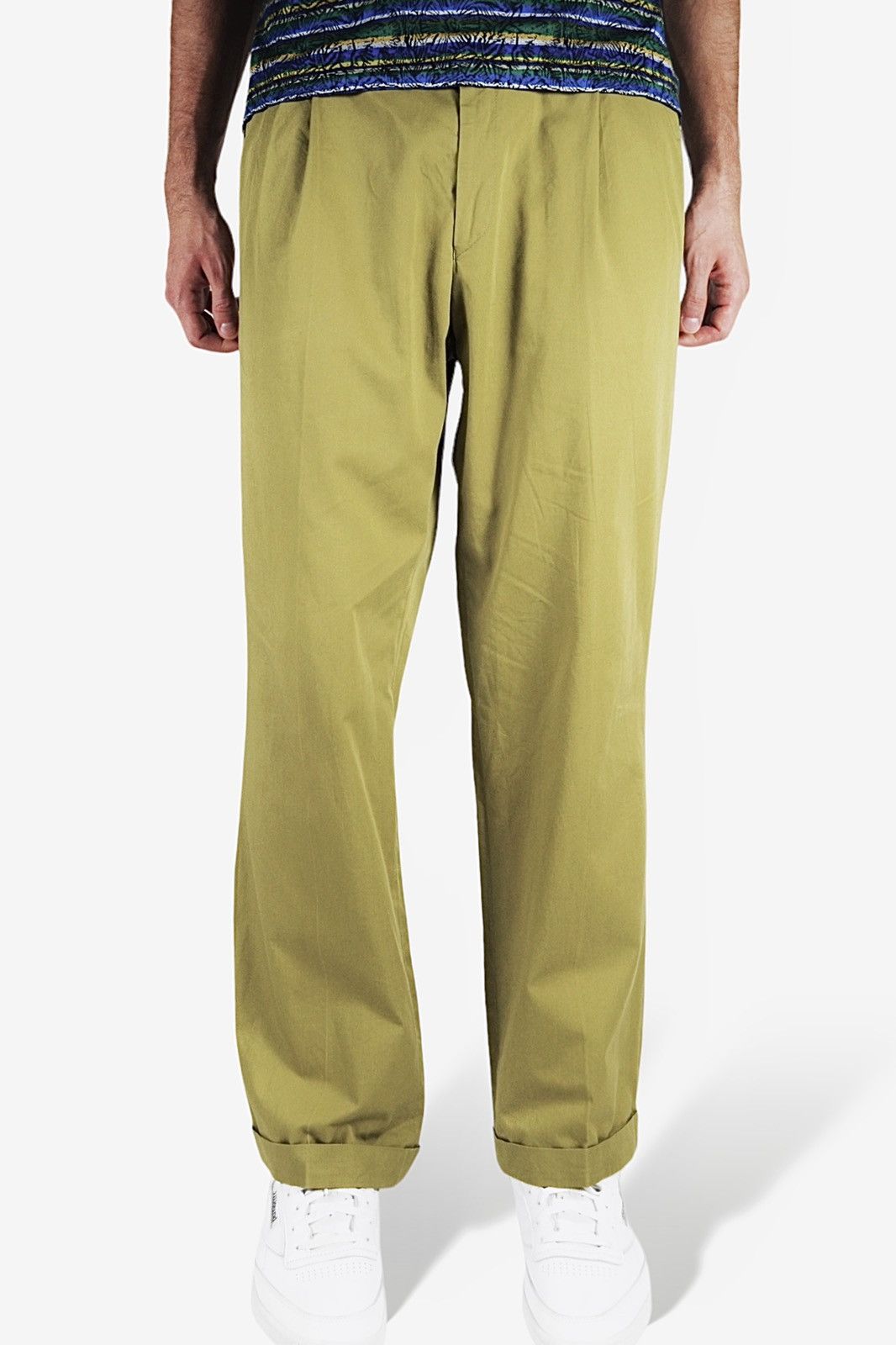 Burberry 90s Vintage Burberry's Relaxed FIt Cotton Trousers Pants Size US 34 / EU 50 - 1 Thumbnail