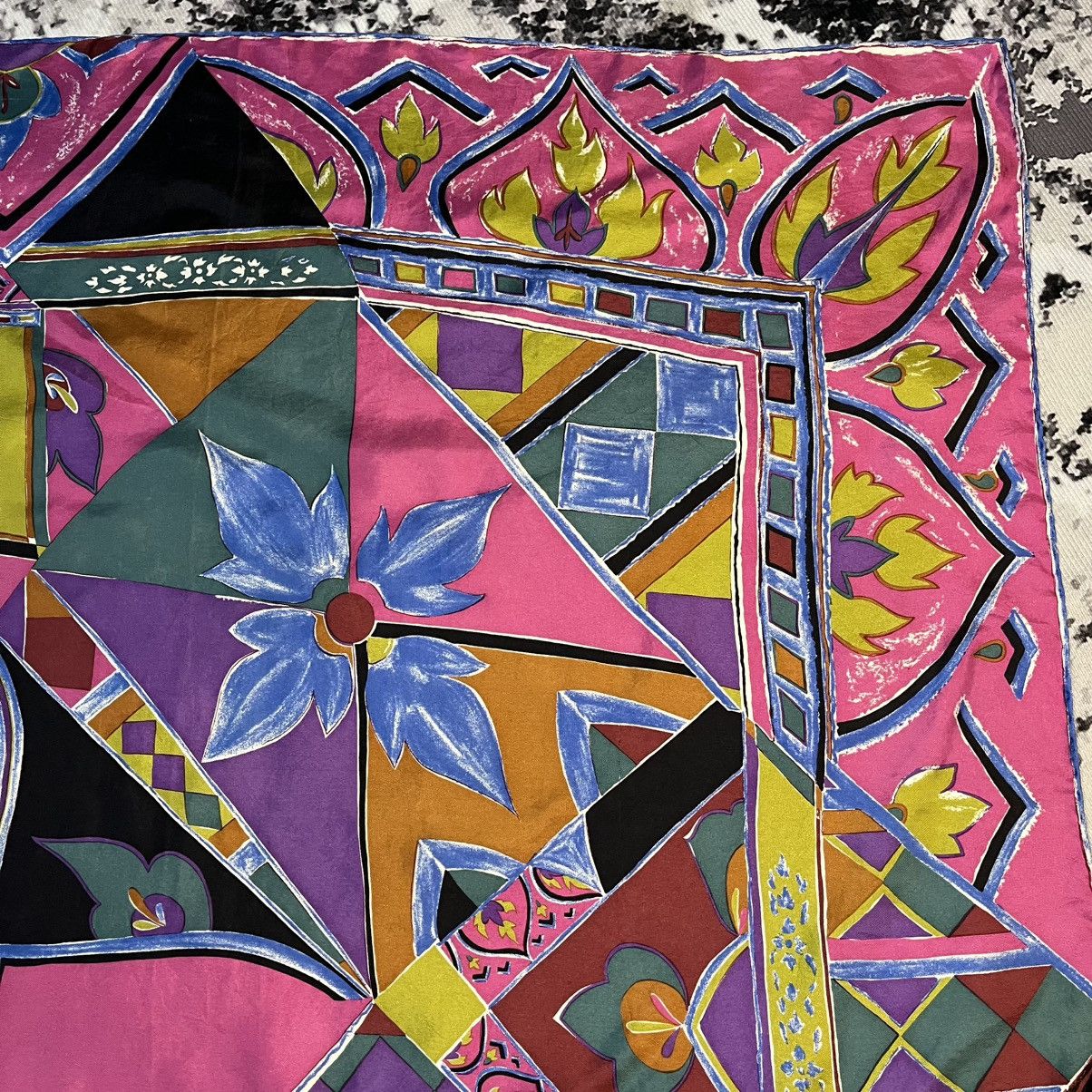 Liberty × Vintage Vintage Libertry silk Scarf Size ONE SIZE - 7 Thumbnail