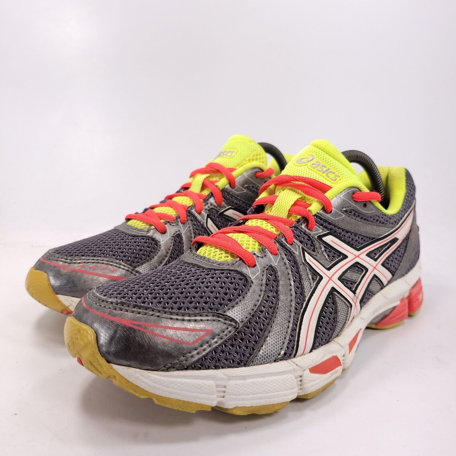 Asics Asics Gel-Exalt Athletic Shoes Womens Size 10 T379Q Gray Red Size US 10 / IT 40 - 1 Thumbnail