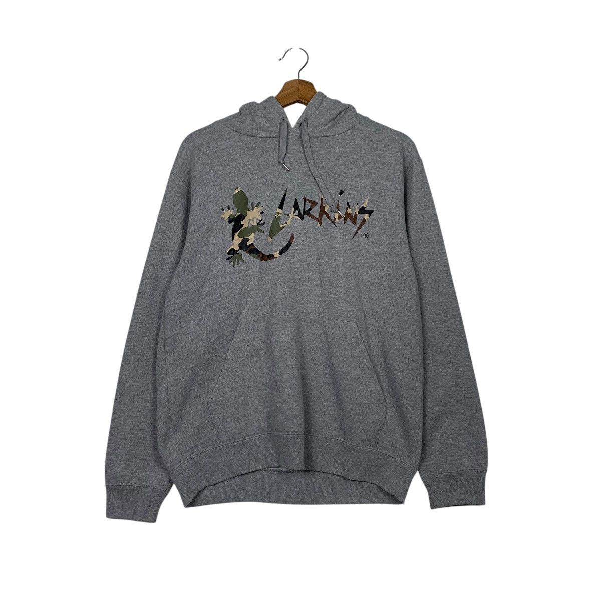 Japanese Brand Larkins Big Logo Pullover Hoodie Size US M / EU 48-50 / 2 - 10 Thumbnail