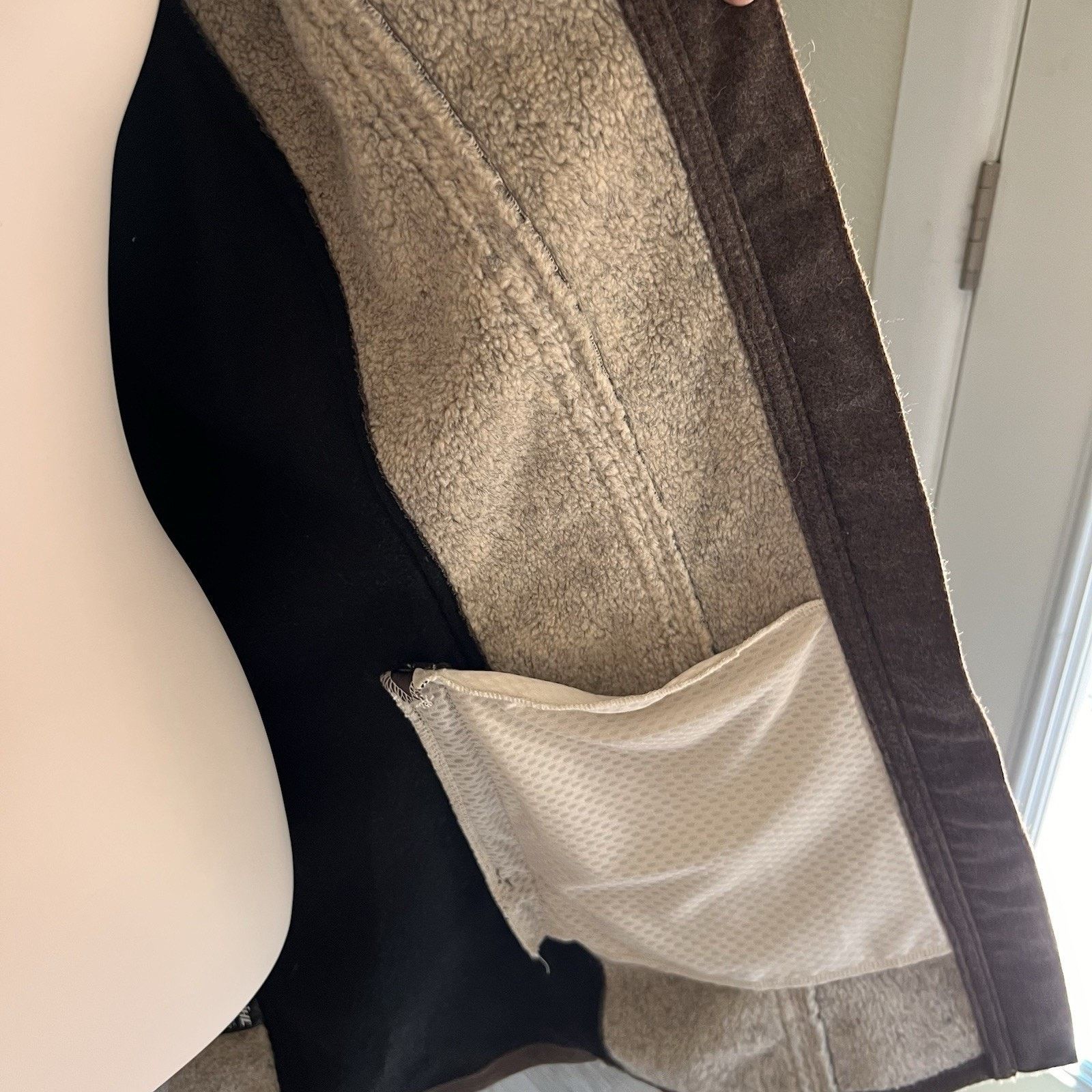 Kuhl NWOT Kuhl XL Women's Dani Sherpa Brown Wool Faux Leather Size XL / US 12-14 / IT 48-50 - 11 Thumbnail