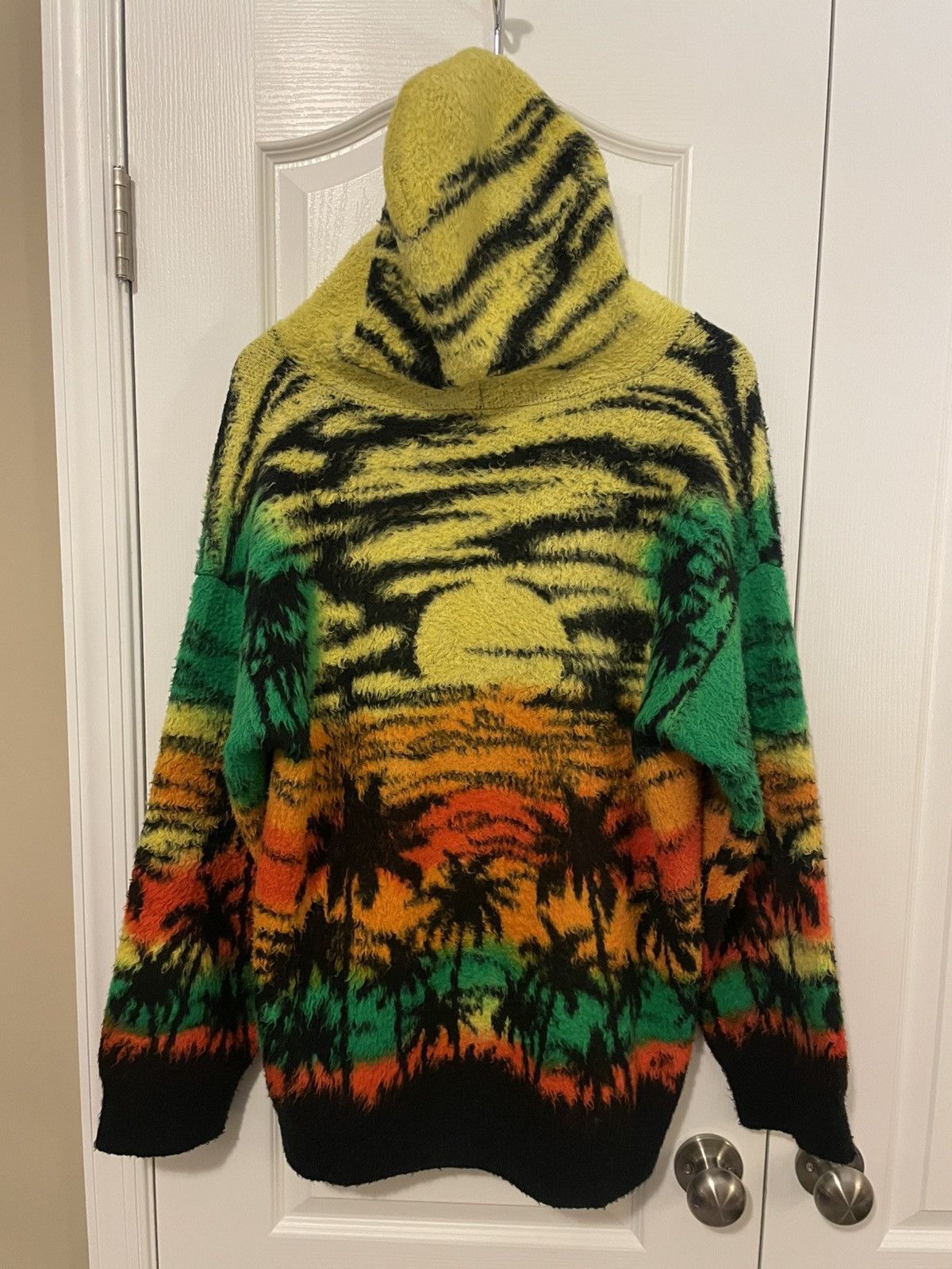 Celine Sunset Brushed Knit Hoodie Size US XS / EU 42 / 0 - 3 Thumbnail