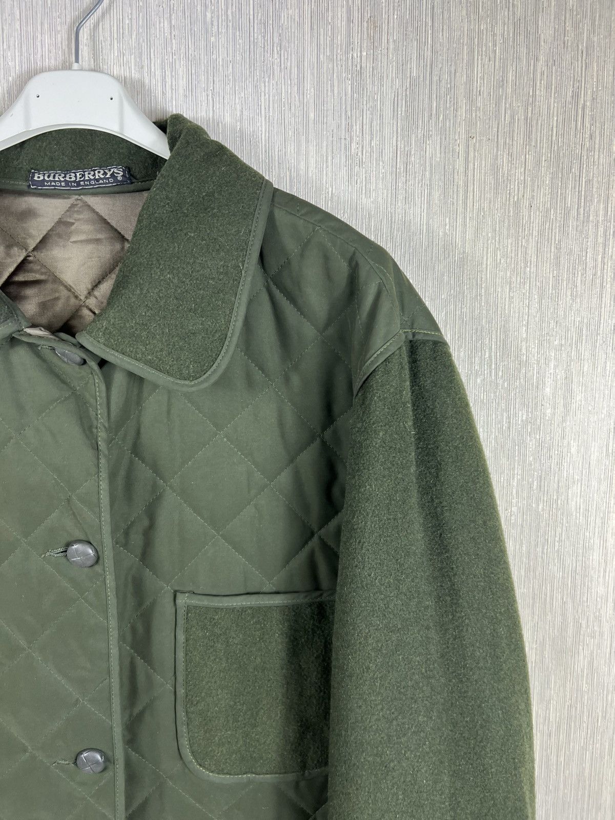 Burberry Vintage 90s Burberrys London quilted nylon coat parka jacket Size M / US 6-8 / IT 42-44 - 3 Thumbnail