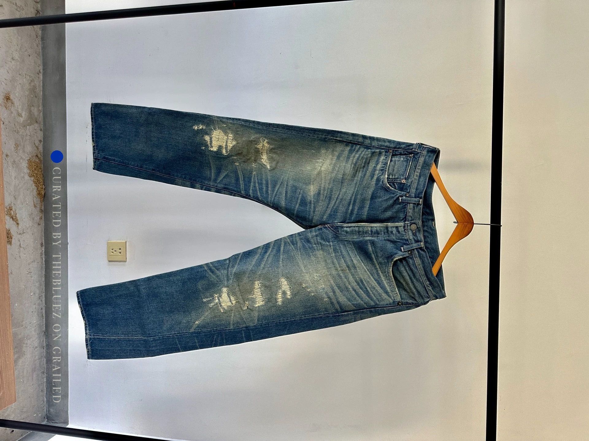 Levi's Patch Stitch Heavy Wash Denim in Blue, Size 36 Size US 36 / EU 52 - 1 Thumbnail