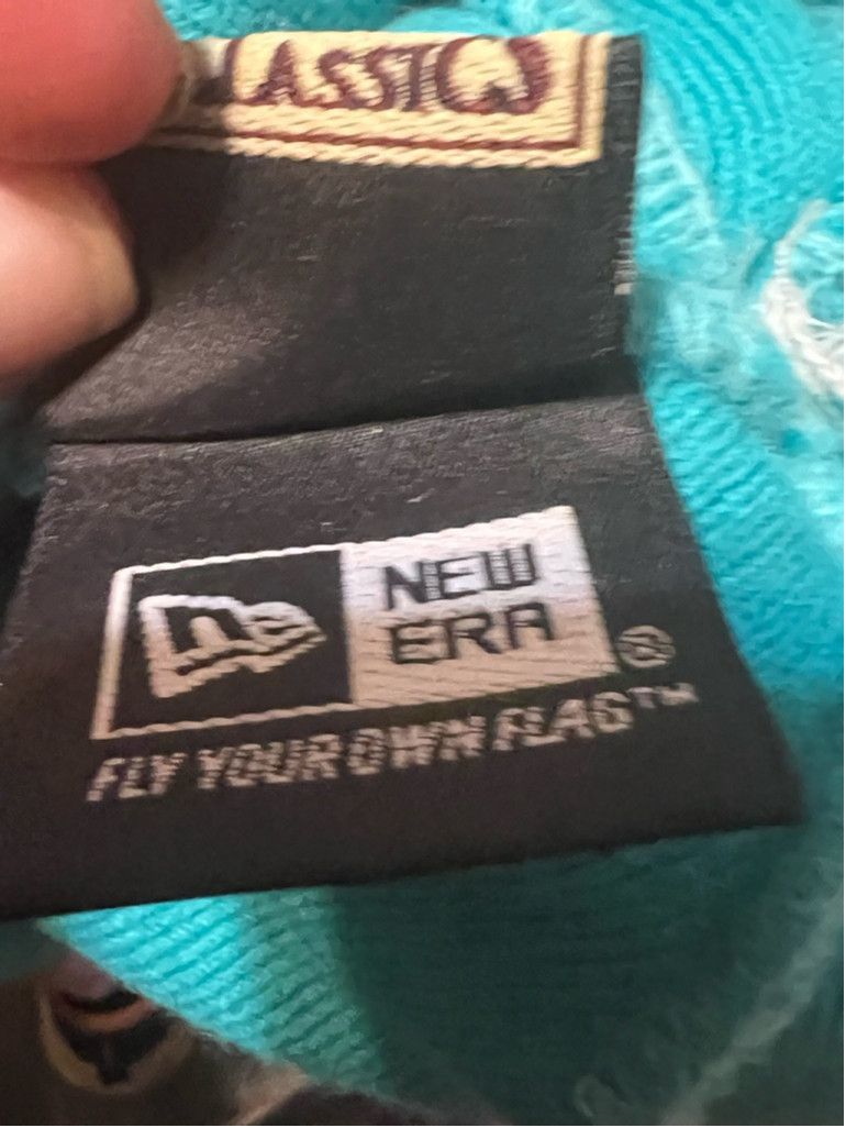 New Era Unisex New Era Charlotte Hornets Beanie Hat One Size Teal Size ONE SIZE - 6 Thumbnail