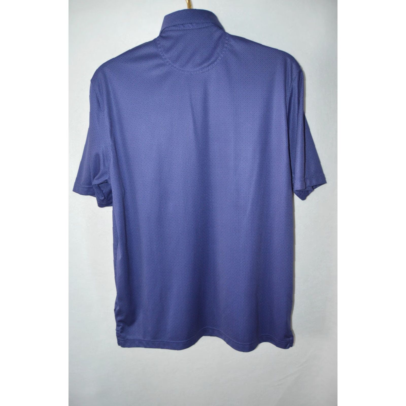 Vintage Greg Norman Golf Polo Shirt Mens M Purple Geometric Polo Shirt Model Greg Norman Play Dry Shirt Size US M / EU 48-50 / 2 - 2 Thumbnail