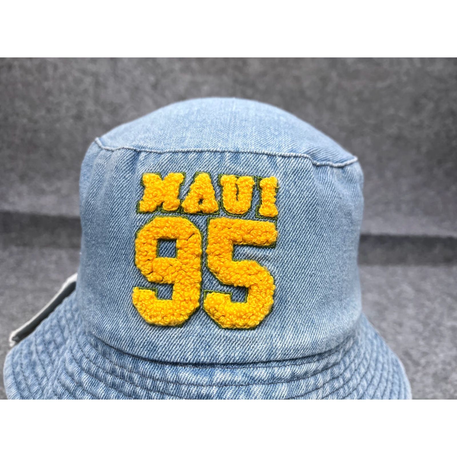 Forever 21 FOREVER 21 Bucket Hat Adult One Size Blue Denim Look Cotton Blend NEW Maui Forever 21 Bucket Hat Adult One Size Blue Denim Look # 95 Cotton Blend NEW Size ONE SIZE - 2 Thumbnail