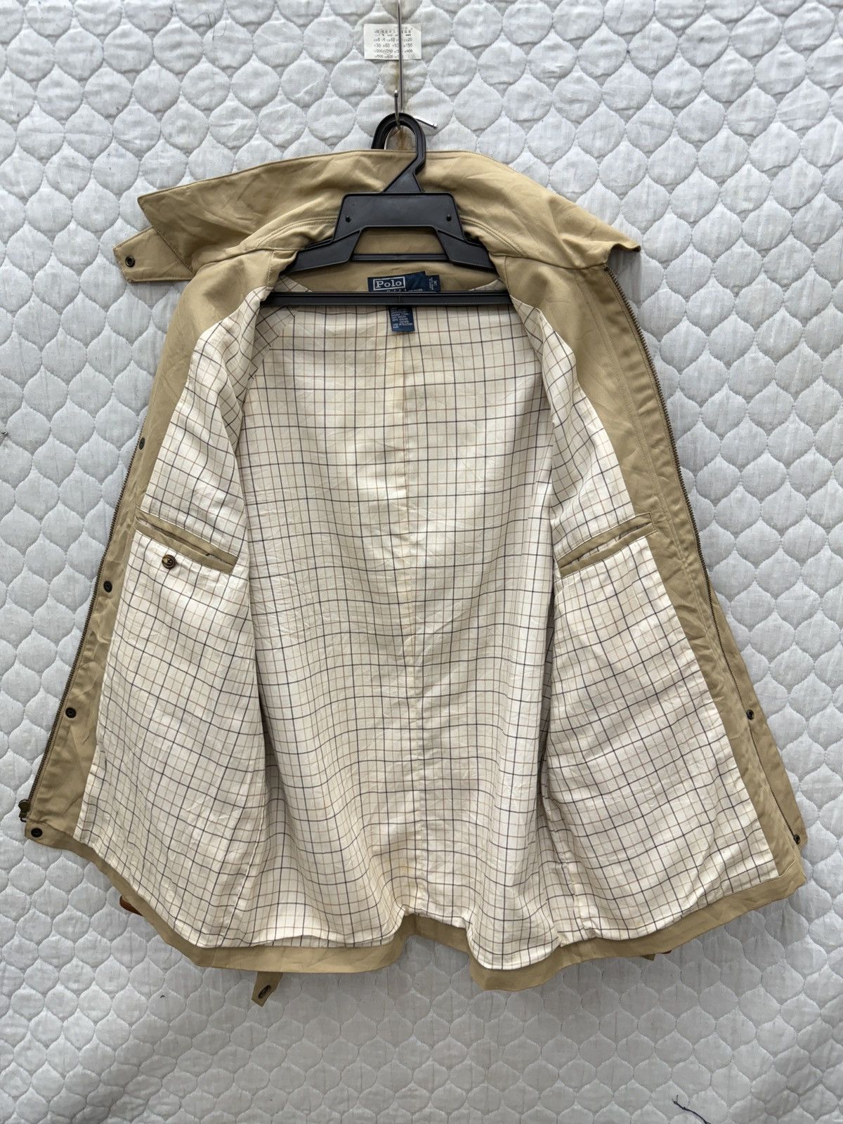 Polo Ralph Lauren 🔥🔥🔥ARCHIVE VTG POLO RALPH LAUREN LEATHER TRIM JACKET Size US M / EU 48-50 / 2 - 7 Thumbnail