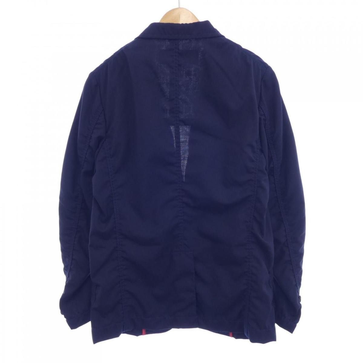 Comme des Garcons Homme Jacket Tailored Wool Long Sleeve Navy Size US XS / EU 42 / 0 - 2 Thumbnail