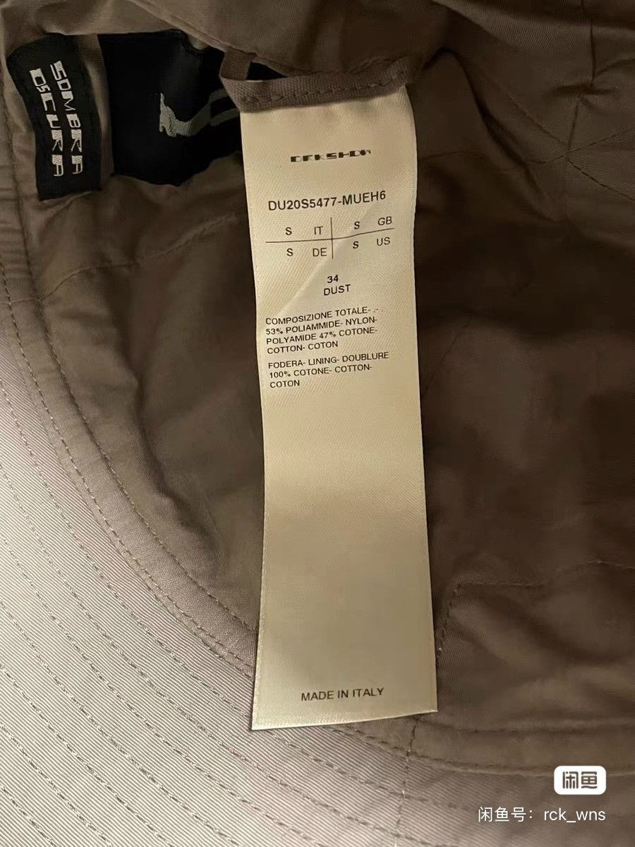 Rick Owens Rick Owens / RO Bucket Hat Size ONE SIZE - 2 Thumbnail