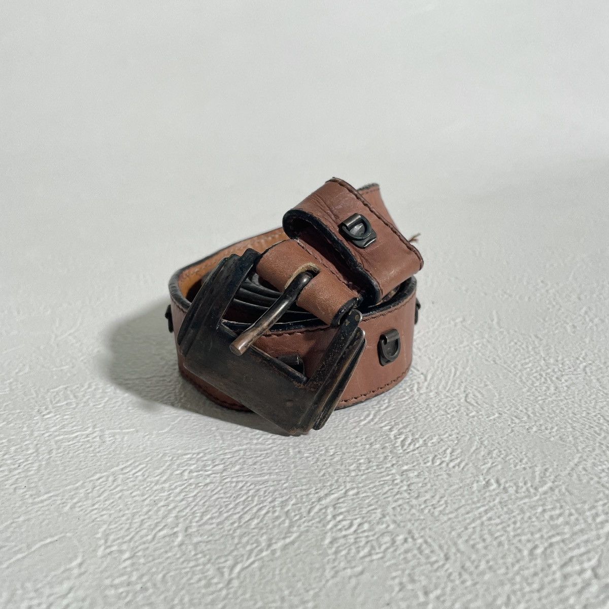 Vintage y2k Cesare Paciotti leather belt