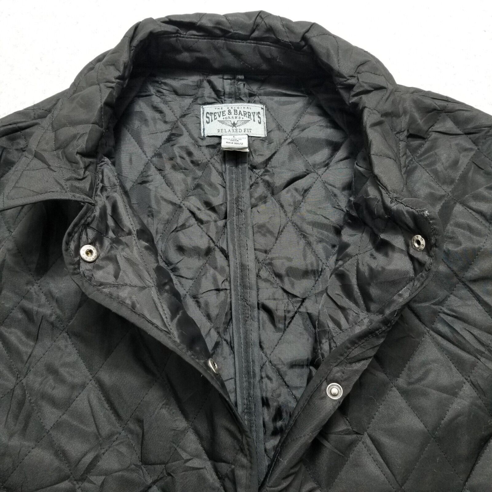 Steve And Barrys Steve & Barrys Jacket Womens Large Snap Pockets Lightweight Size L / US 10 / IT 46 - 4 Thumbnail
