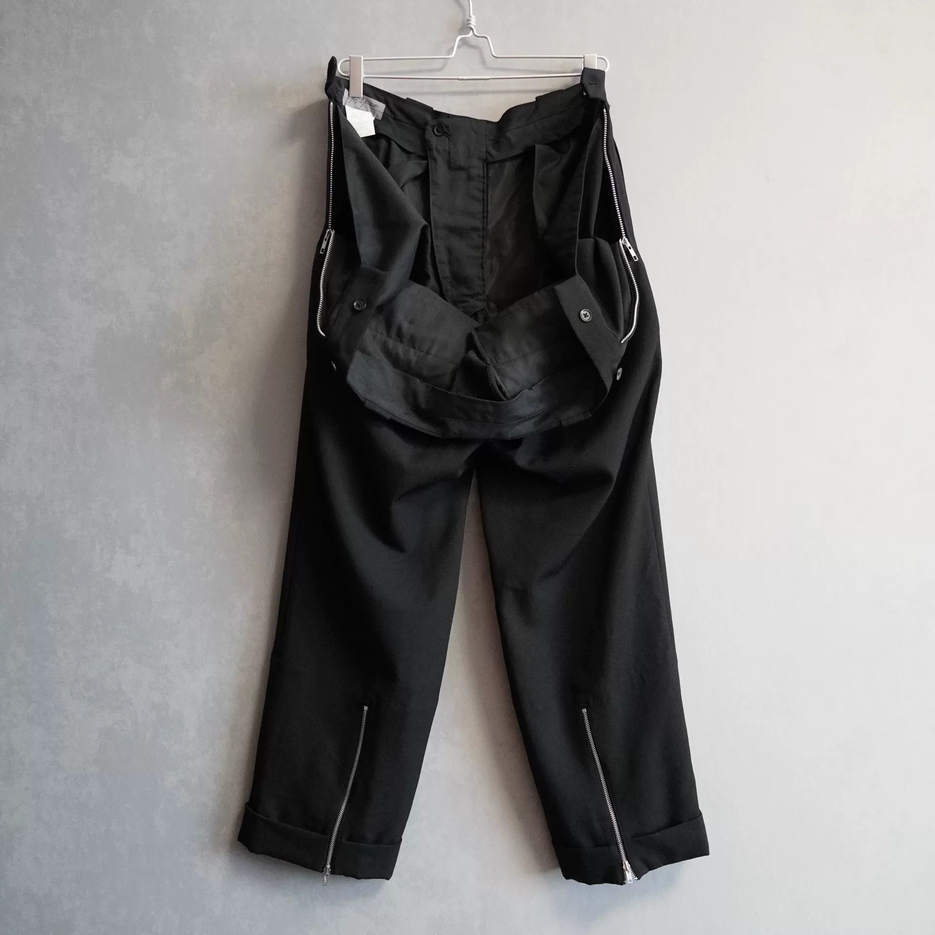 Yohji Yamamoto Yohji Yamamoto Zip Pants 04AW Size US 30 / EU 46 - 1 Thumbnail