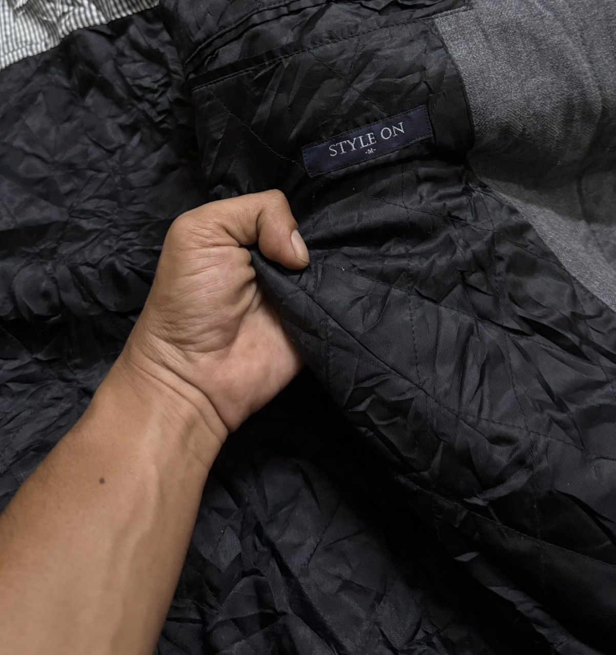 Issey Miyake Vintage Wool Jacket STYLE ON by ISSEY MIYAKE Size US M / EU 48-50 / 2 - 7 Thumbnail