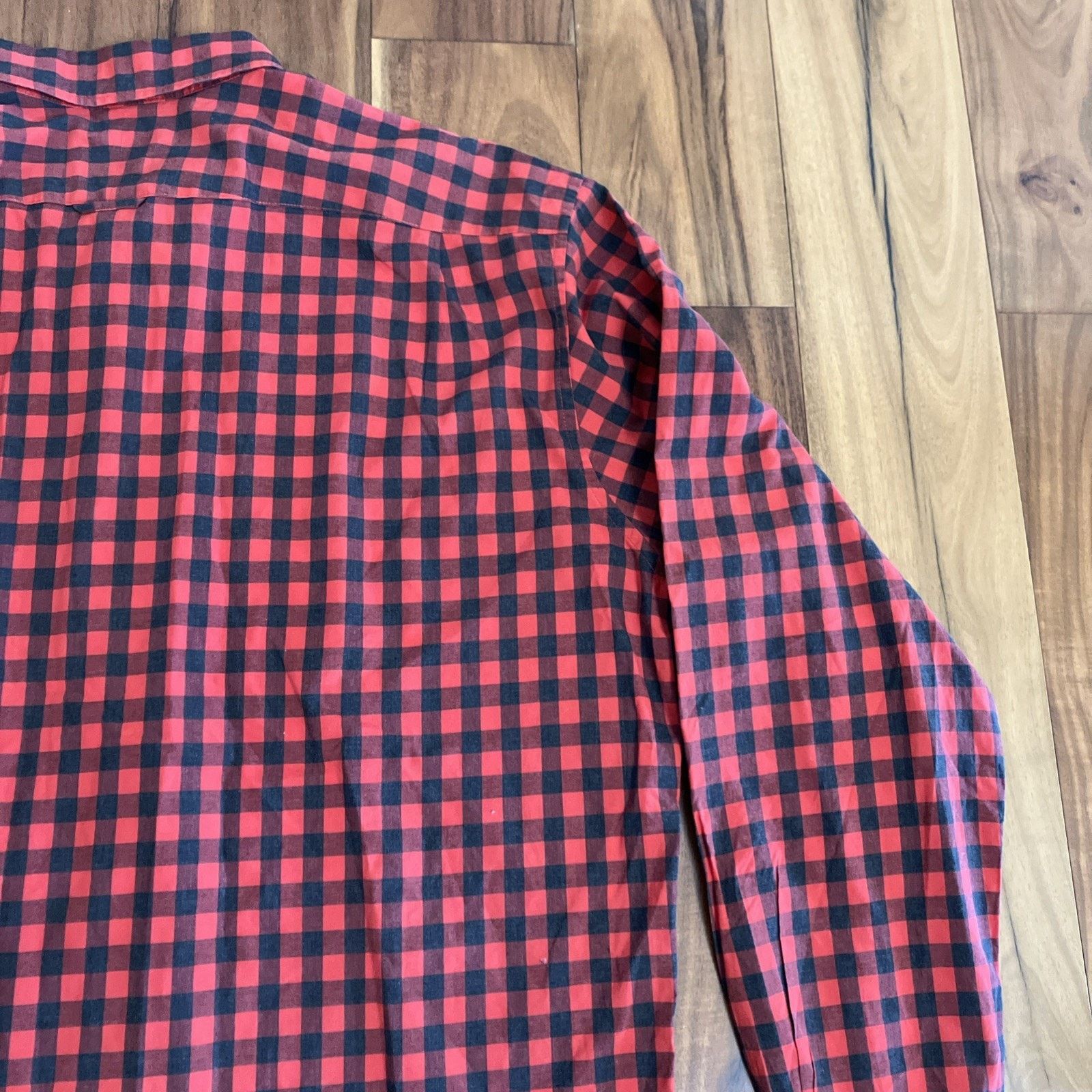 Lacoste Lacoste Men Regular Fit Checkered Button Down Shirt Large 44 Size US L / EU 52-54 / 3 - 23 Thumbnail