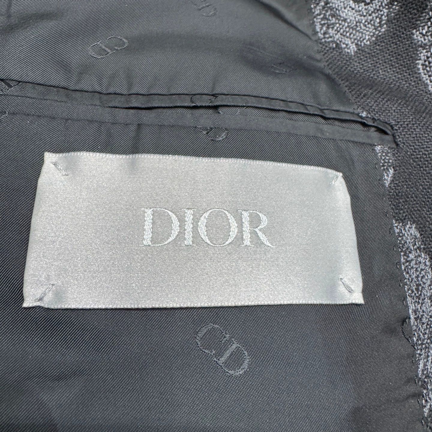 Dior Dior All Over Print Wool Coat 46 Size US S / EU 44-46 / 1 - 2 Thumbnail