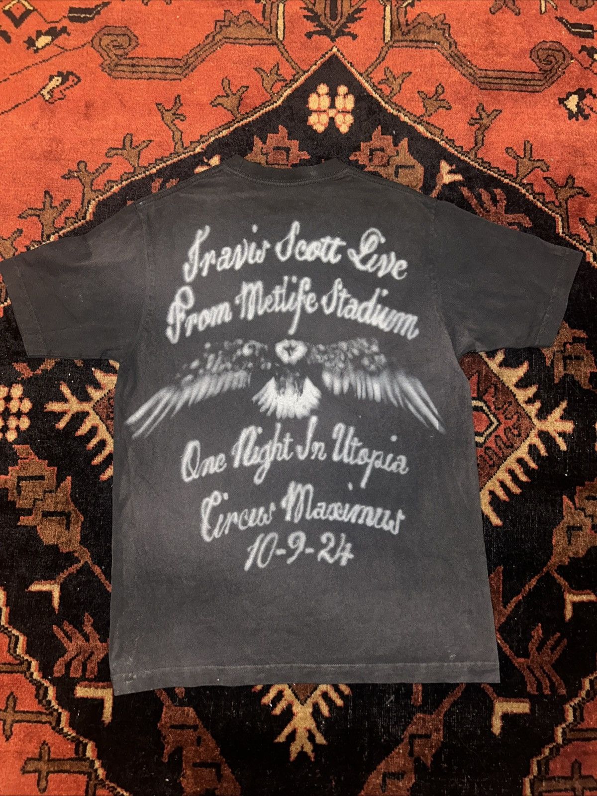 Travis Scott 2024 Travis Scott Utopia Tour Merch M Black Maximus Size US M / EU 48-50 / 2 - 3 Thumbnail