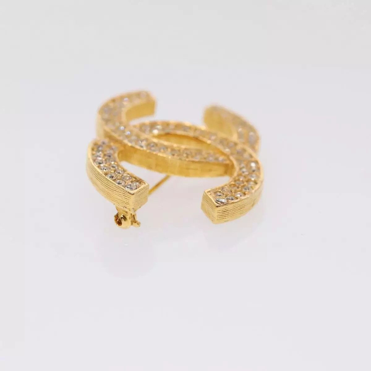 Chanel CHANEL COCO Mark Brooch metal Gold CC Auth Size ONE SIZE - 7 Thumbnail