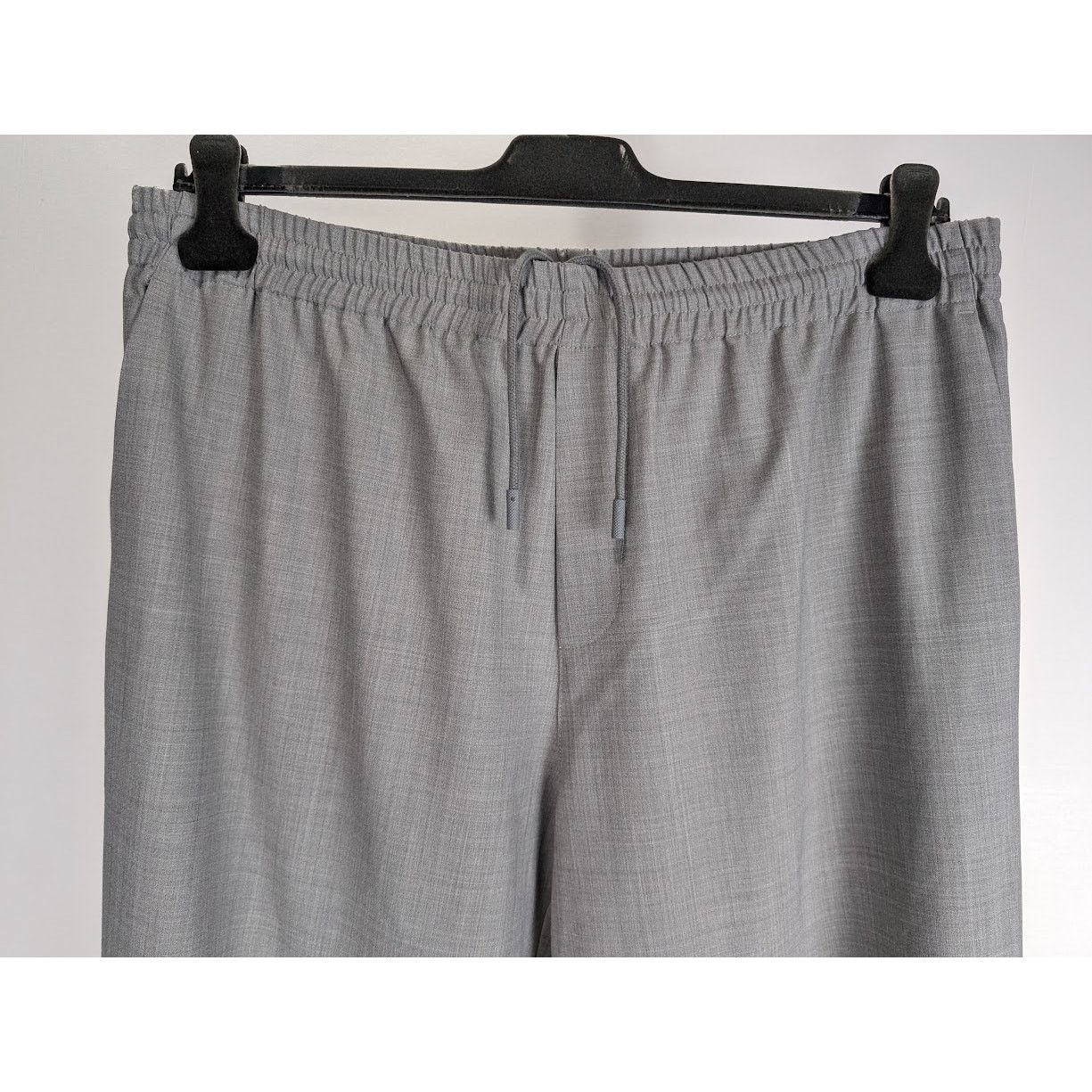 Off-White o1rshd1 Wool Long Lounge Trackpant in Melange Grey Size US 36 / EU 52 - 11 Thumbnail