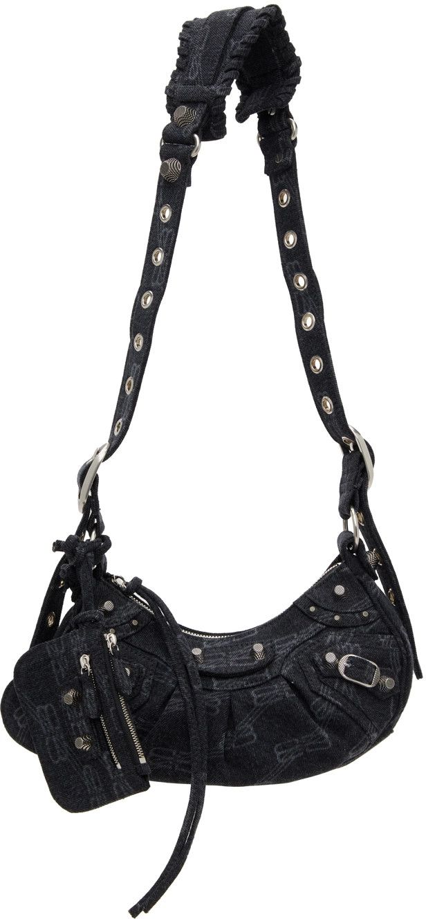 Balenciaga o1la1rc1a1024 Size: OS / Le Cagole Shoulder Bag in Black Size ONE SIZE - 2 Thumbnail