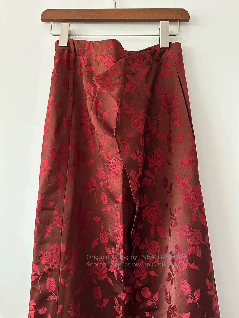 Junya Watanabe Junya Watanabe size M Rose Floral Skirt Size 23" - 6 Thumbnail