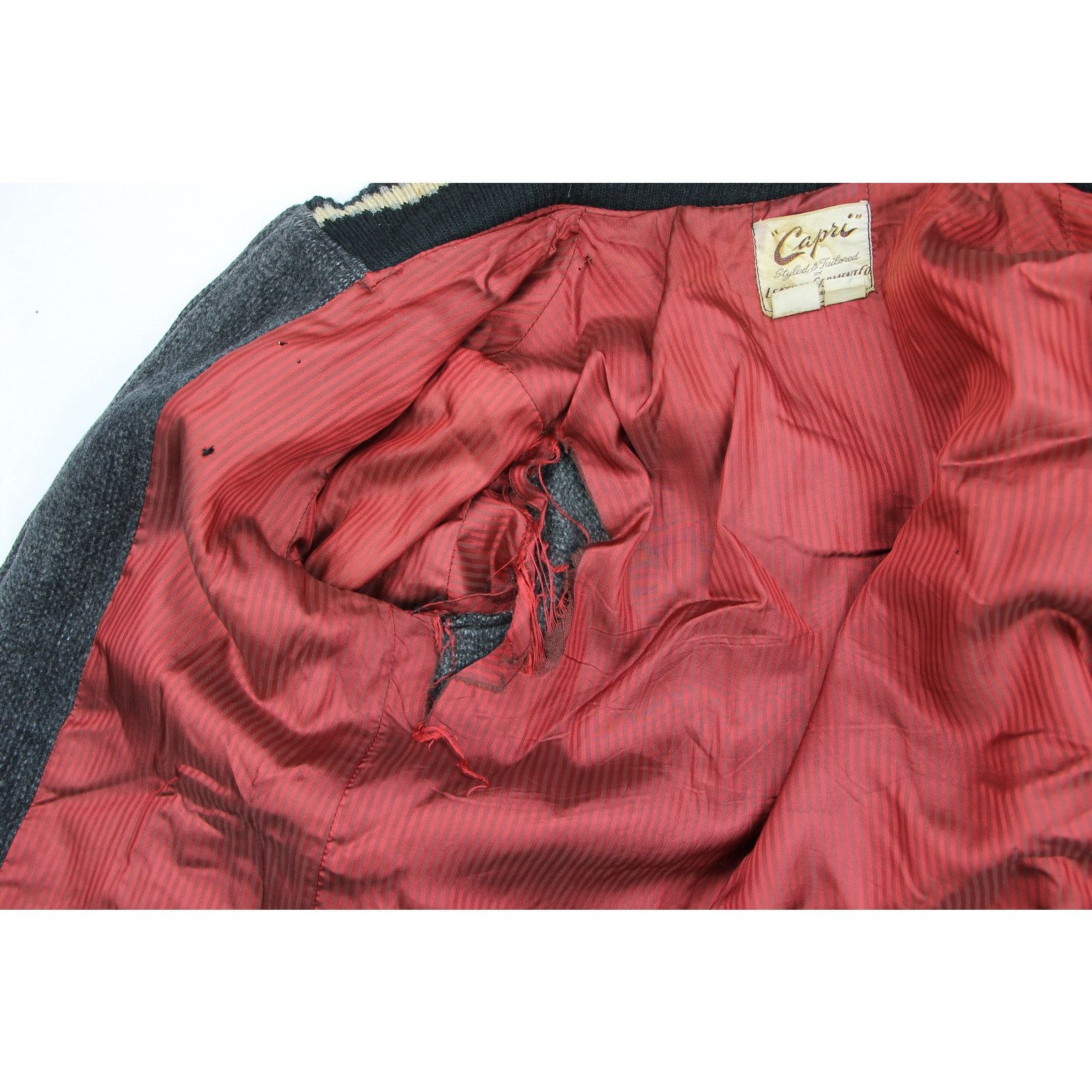 Vintage 60s 70s Capri Hot Rod Wool Rockabilly Coat Size US S / EU 44-46 / 1 - 10 Thumbnail