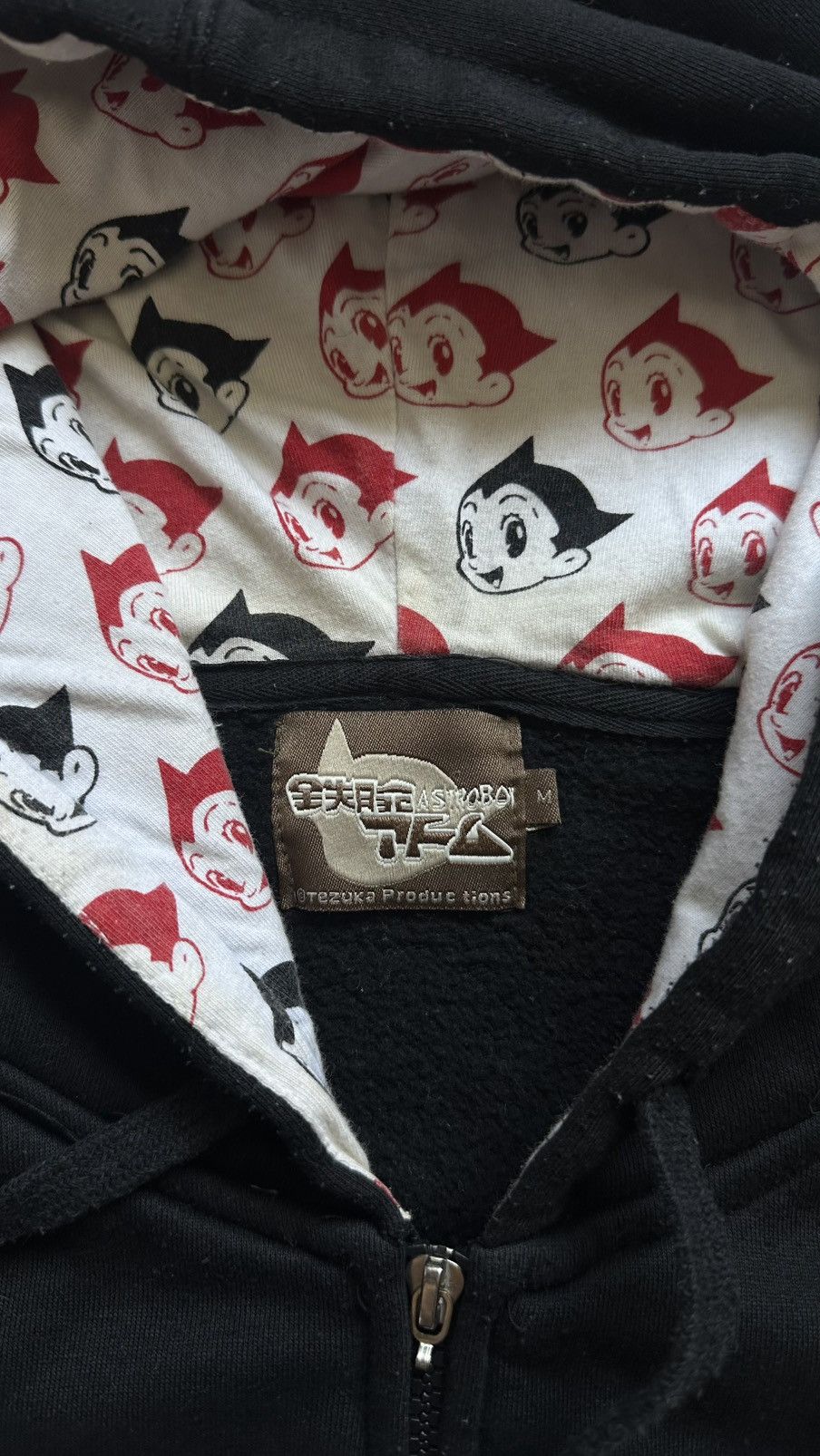 Anime Vintage Astro Boy Atom Holographic Logo Full Zip Hoodie Size US M / EU 48-50 / 2 - 8 Thumbnail