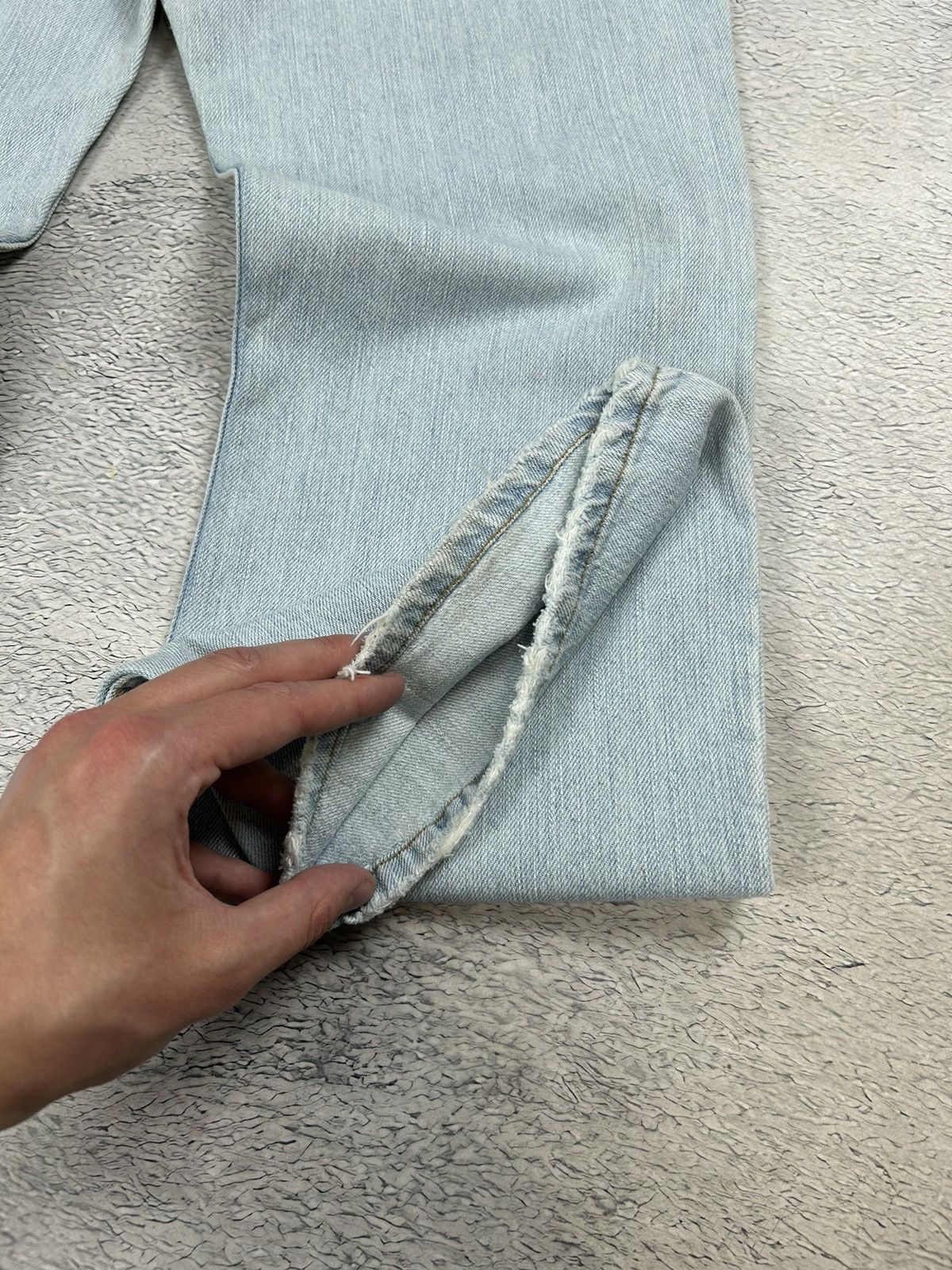 Diesel × Japanese Brand × Vintage Archive Diesel vintage jeans Distressed denim odlmoney Size US 34 / EU 50 - 13 Thumbnail