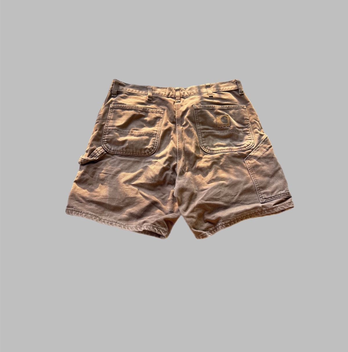 Carhartt × Vintage Carhartt Shorts Carpenter cargo Work Shorts Y2K Size US 36 / EU 52 - 1 Thumbnail