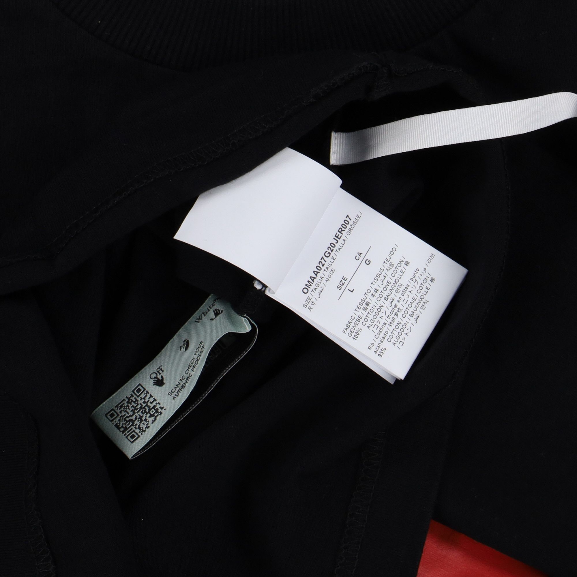 Off-White Black Rome Exclusive Arrows T-Shirt Size US L / EU 52-54 / 3 - 4 Thumbnail