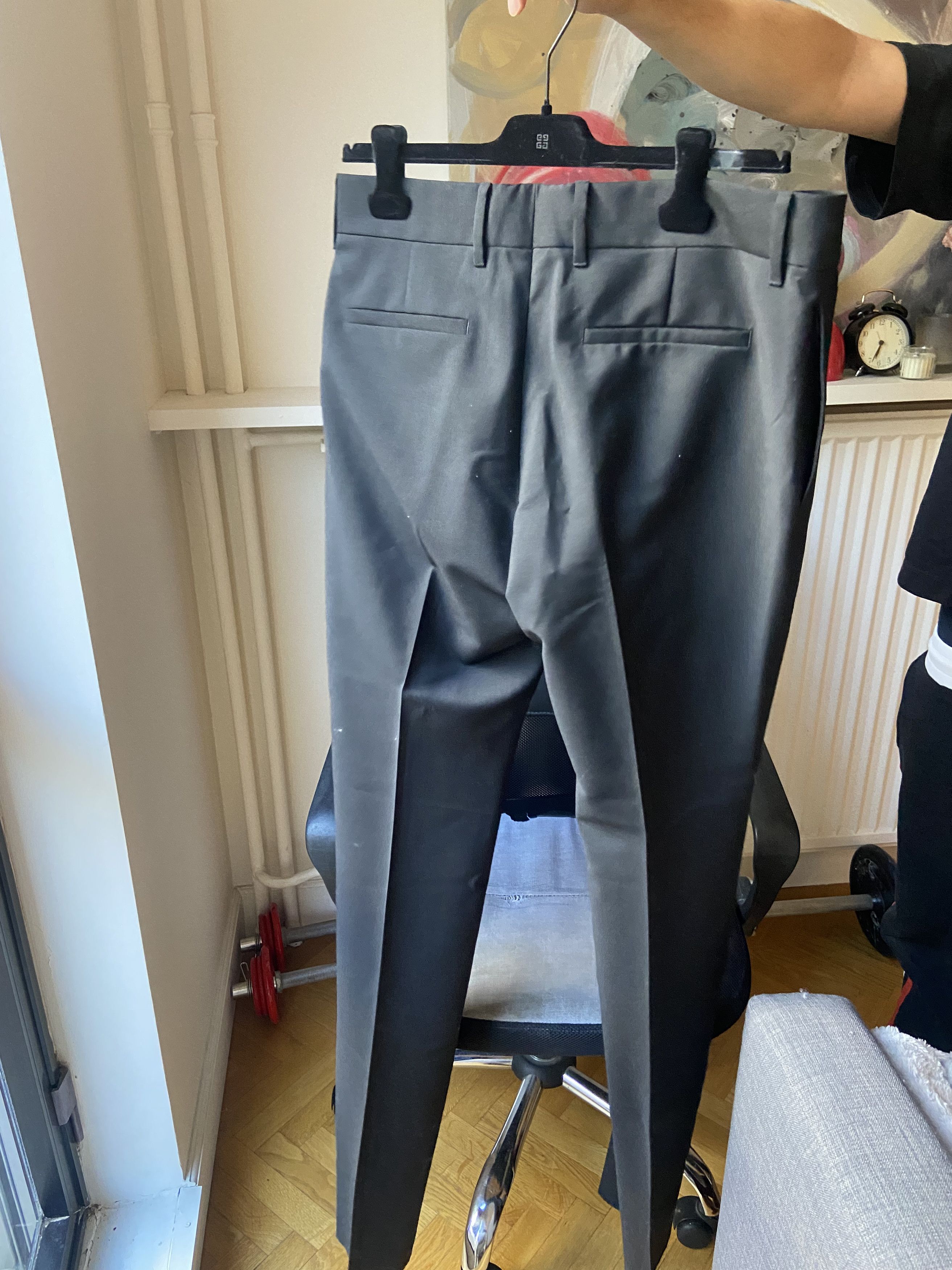 Givenchy Givenchy Black Classic-Fit Trousers Size US 34 / EU 50 - 6 Thumbnail