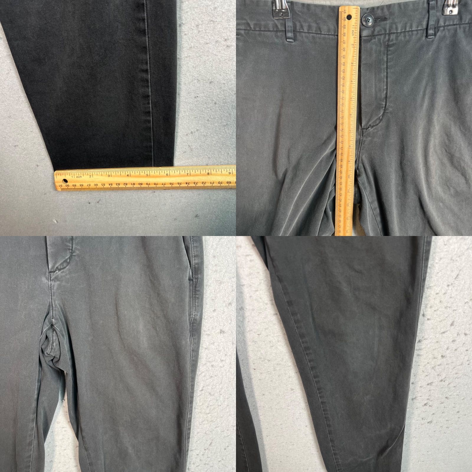 Everlane Everlane Chino Pants Adult 30 Gray Slim Flat Front Cotton Blend Workwear Casual Mens Size US 30 / EU 46 - 8 Thumbnail