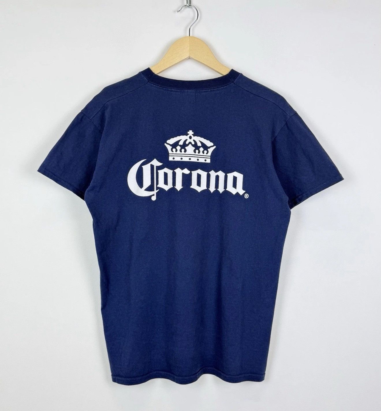 Vintage Corona Extra Paradise Found T-Shirt Short Sleeve Beer Logo Size US M / EU 48-50 / 2 - 8 Thumbnail