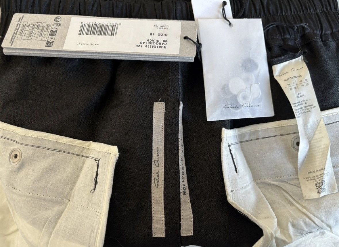 Rick Owens Rick Owens twill cargobelas Size US 28 / EU 44 - 5 Thumbnail