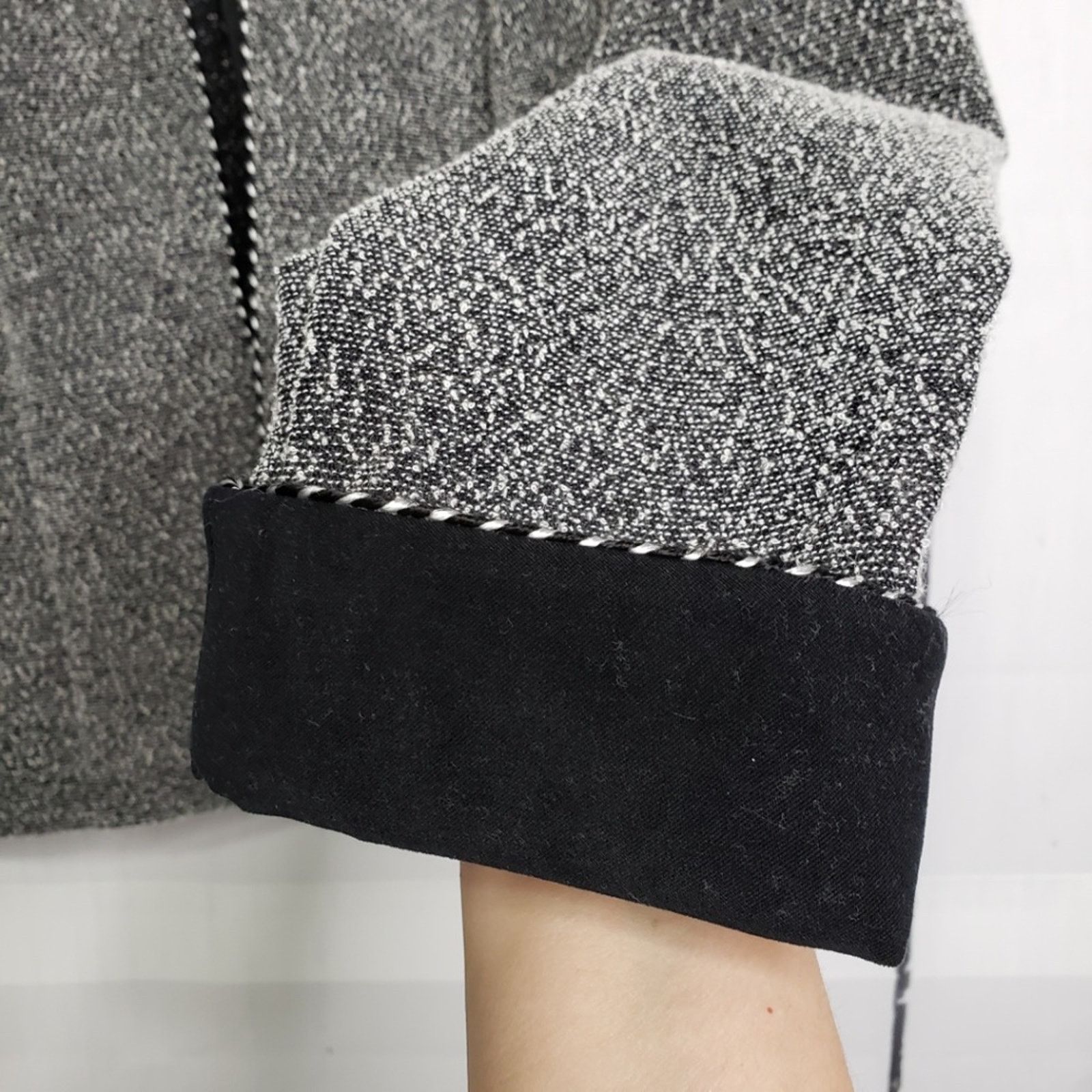 Designer Erika Dresses Speckled Roll Cuff Open Blazer M Size M / US 6-8 / IT 42-44 - 7 Thumbnail