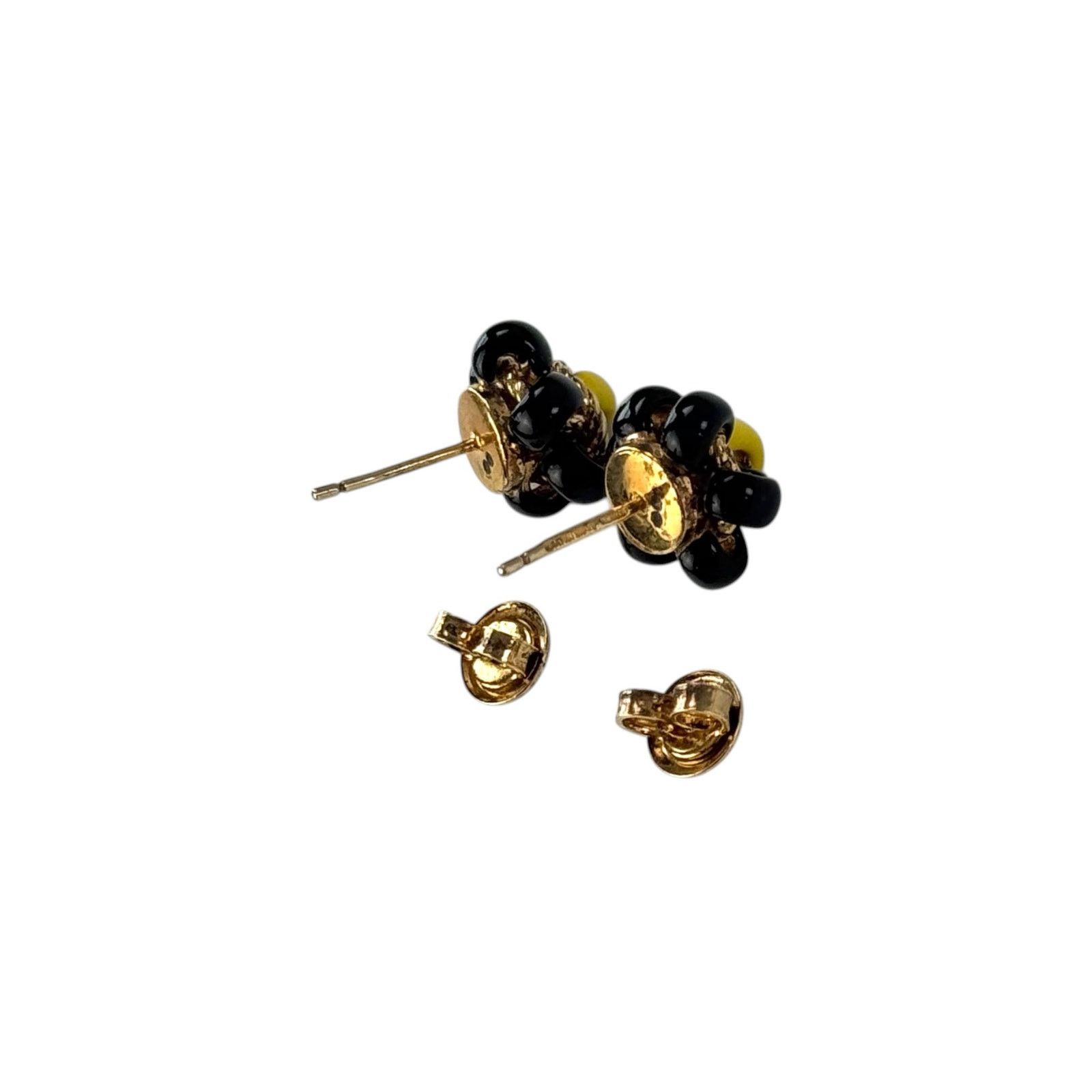 Bottega Veneta Bottega Veneta Beaded Flower Earrings Size ONE SIZE - 6 Thumbnail
