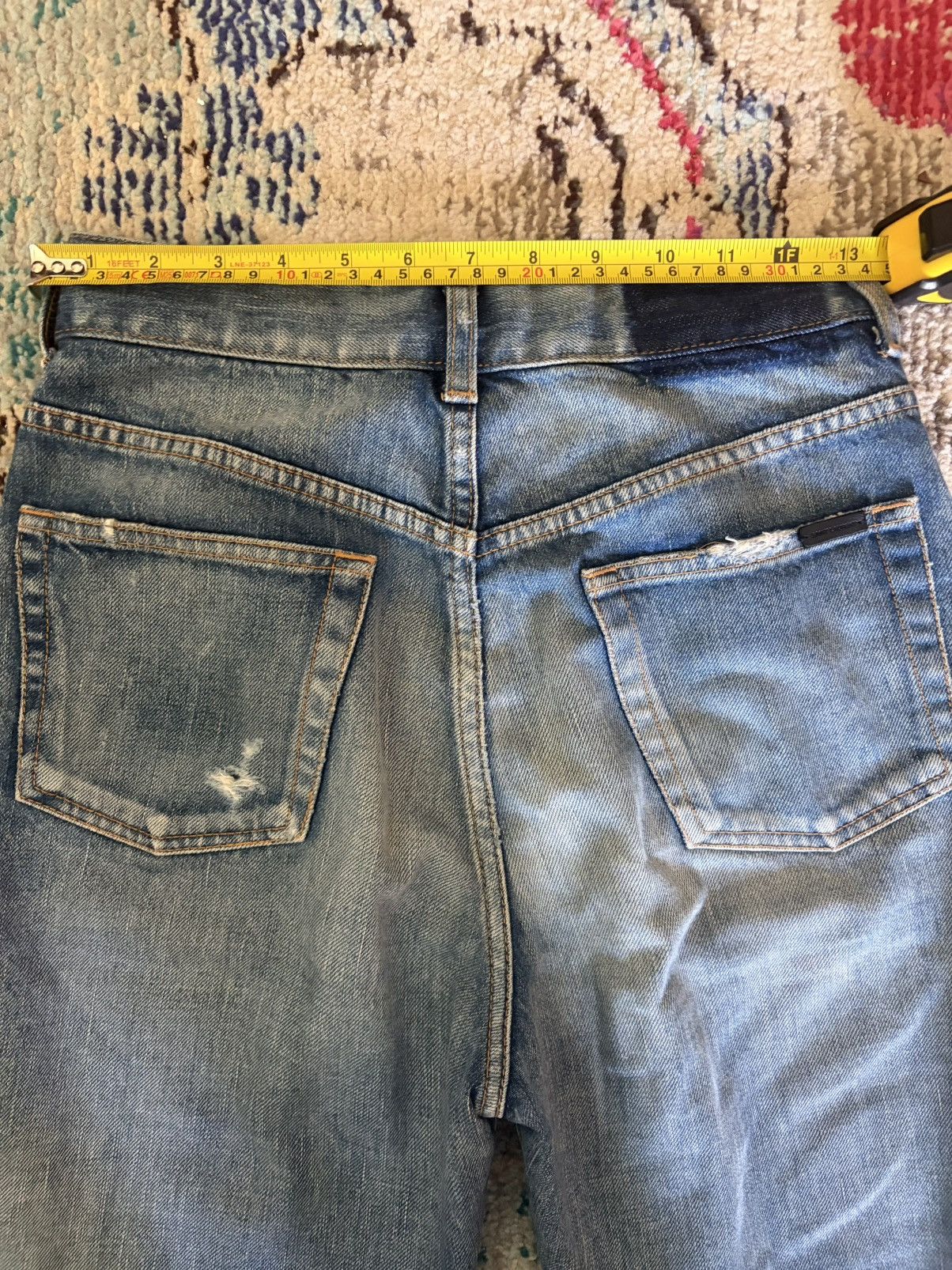 Saint Laurent Paris Selvedge saint Laurent paris denim Size 26" / US 2 / IT 38 - 8 Thumbnail