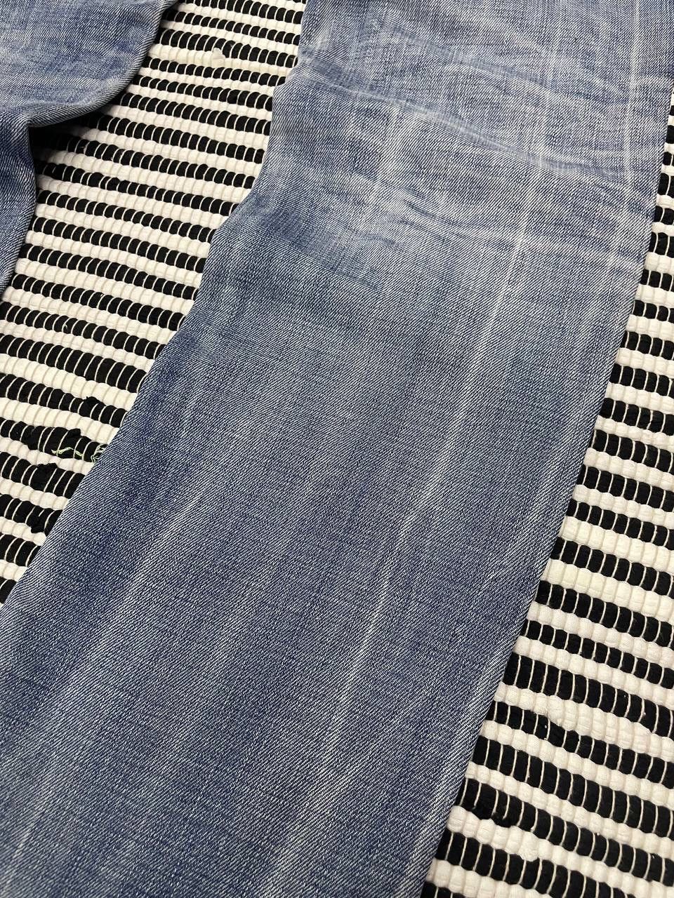 Japanese Brand Vintage Crazy Monopol Distressed Denim Jeans Y2K Size US 32 / EU 48 - 9 Thumbnail