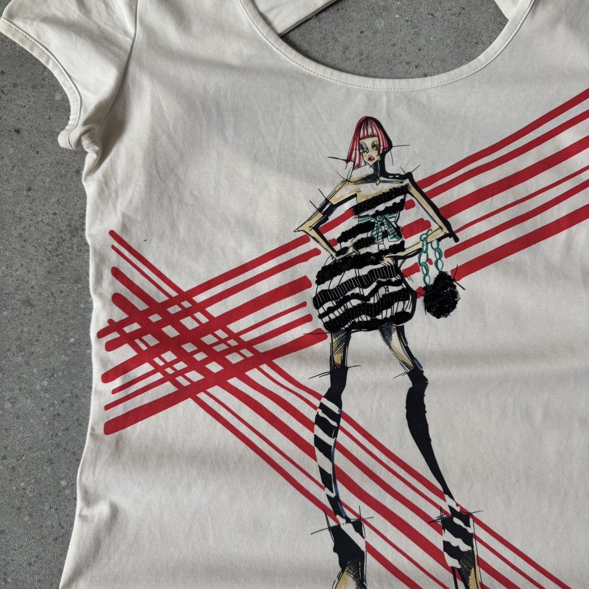 Hysteric Glamour Amazing Vintage Y2K Aesthetic Sexy Glamour T-Shirt Size M / US 6-8 / IT 42-44 - 6 Thumbnail