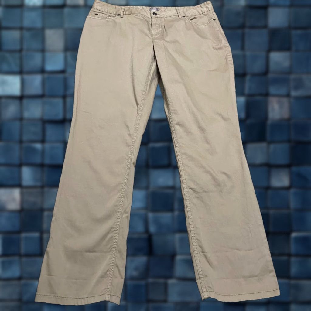 J. Jill VINTAGE no | J. Jill Pants Beige Slim Straight Chino Mid Rise Petite 12P Womens Size 24" / US 00 / IT 34 - 1 Thumbnail