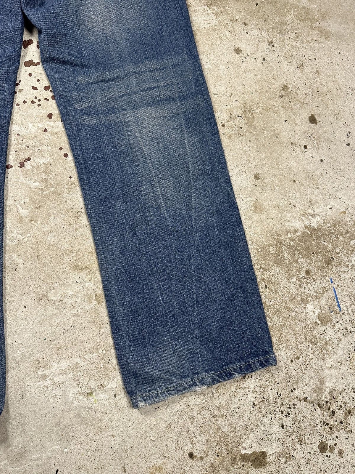 Japanese Brand × Vintage Vintage Y2K Japanese Reworked Baggy Denim Pants Jeans Size US 33 - 10 Thumbnail